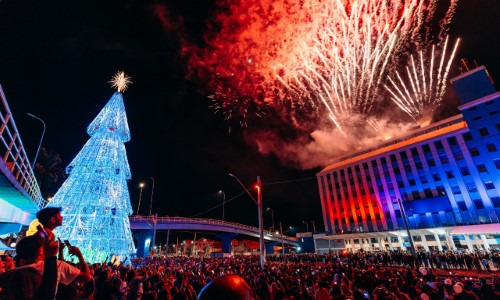 Inauguração do Brilho de Natal Barra Mansa entra para a história da cidade
